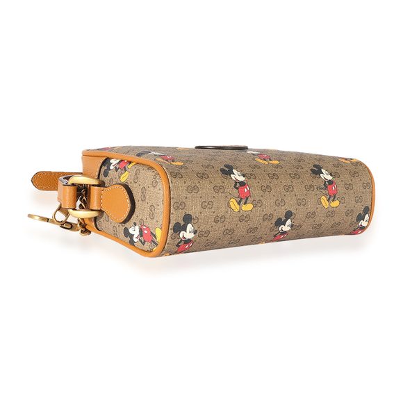 Gucci x Disney Vintage GG Mickey Mouse Shoulder Bag - Picture 6 of 8